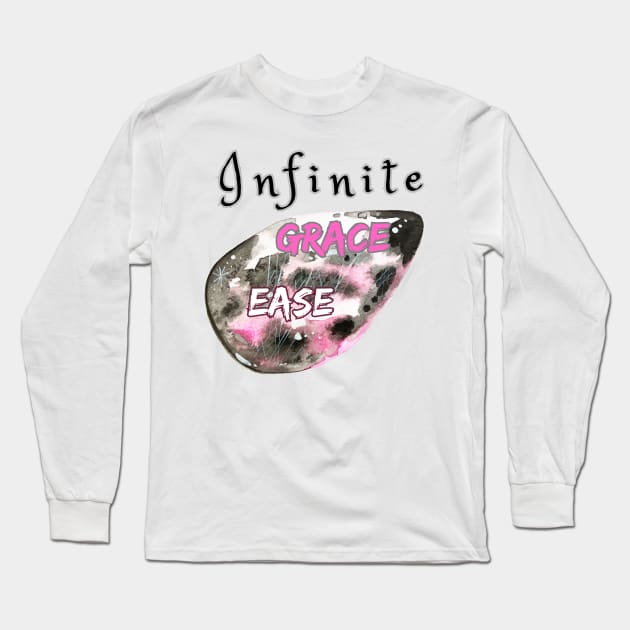 Infinite Grace and Ease Long Sleeve T-Shirt by BOUTIQUE MINDFUL 